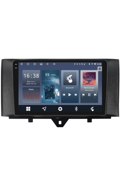 Piloton Navigație dedicată pentru Smart ForFour (după 2011) - 9 inch, 2GB RAM...