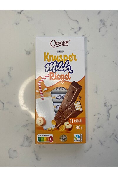 Choceur knusper milch riegel çikolata 200gr