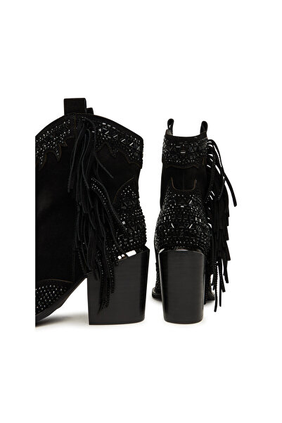 Alma en Pena cowboy boots woman Black