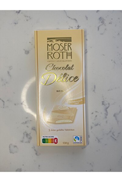 moser roth chocolat delice weiss 150gr