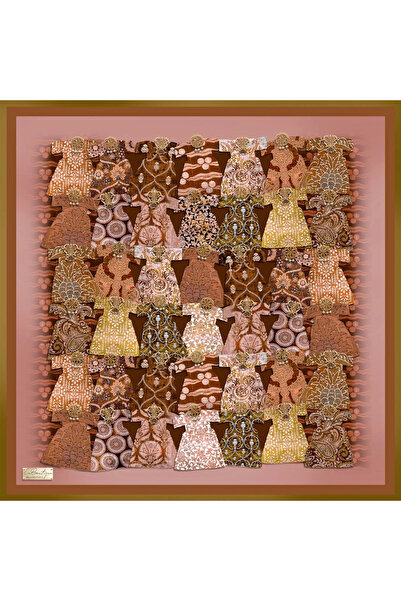LA BOUTIQUE 2479-05 سورا حرير 90×90