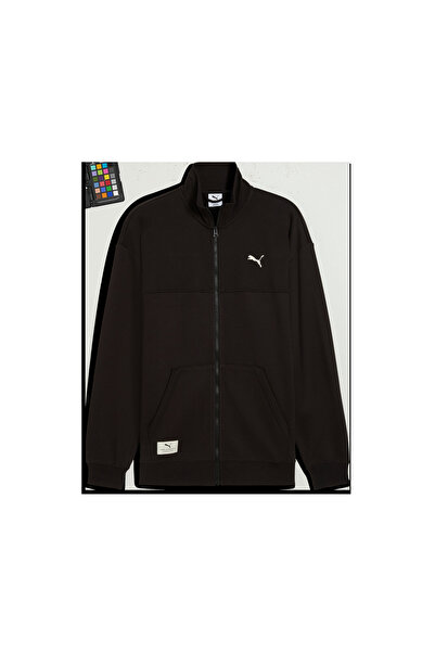 Puma CLASS Track Jacket Erkek Siyah Fermuarlı Ceket