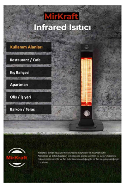 Mirkraft MR-ST3452 KARBON DİKEY ISITICI 2500W