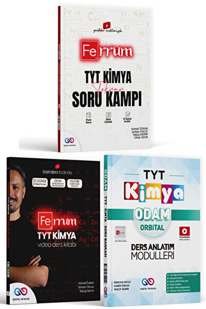 Ulti Yayınları Orbital Yayınları TYT Kimya Ferrum Tekrar Soru Kampı Ders Anla...
