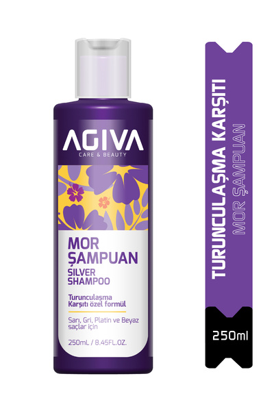 Agiva Turunculaşma Karşıtı Mor Bakım Şampuanı 250ML