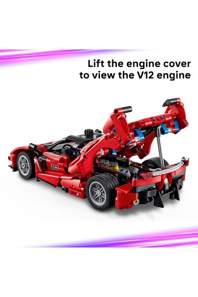 LEGO Technic Ferrari FXX K Race Car Model Building Kit (42212)