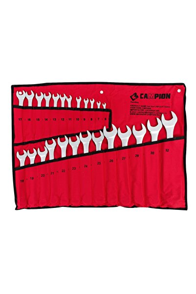 Campion Set chei fixe Champion, 6-32, 25 buc., crom-vanadiu