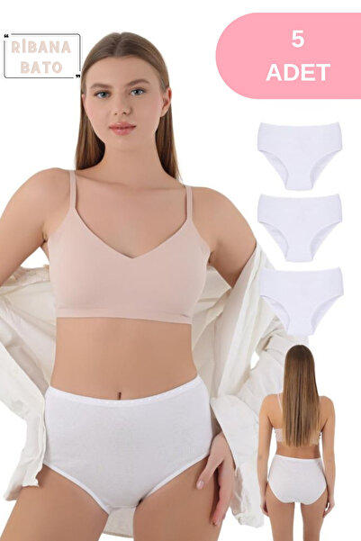 CNT 5 Pack Ribana High Waist Women's Bato Panties