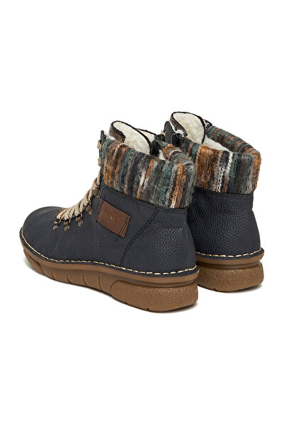 Rieker ankle boots women navy blue CEO-73343-15