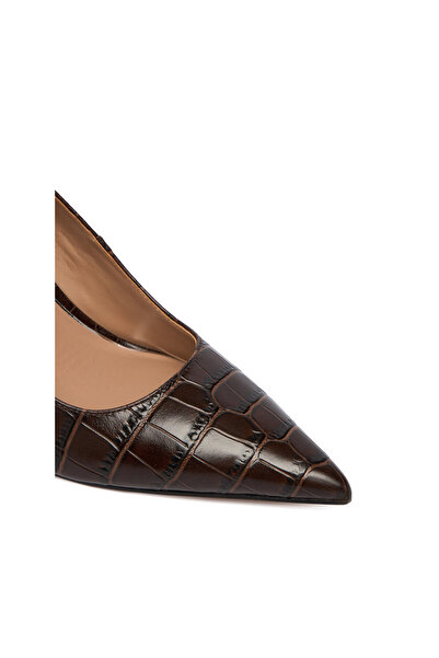 Guess high heels for women BROWN FLFPRN L