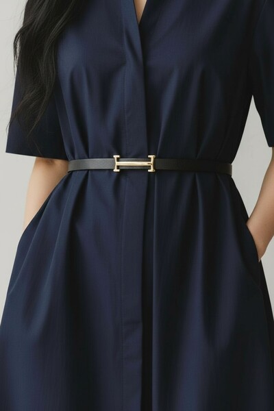 Gradelli Curea subțire pentru femei, curea pentru haine, curea pentru cămașă,...