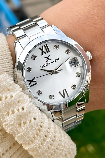 Daniel Klein Brand Original Women's Steel Watch Wedding Jewelry Engagement Gift