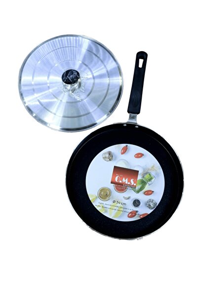 OMS 3739 Metal Kapaklı Gastro Karadeniz Hamsi Balık Börek Tavası 34x5cm