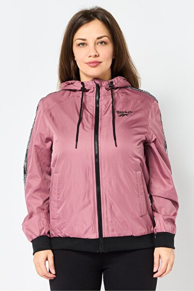 Reebok Women Sportswear Fit Long Sleeve Outdoor Jacket, Mauve