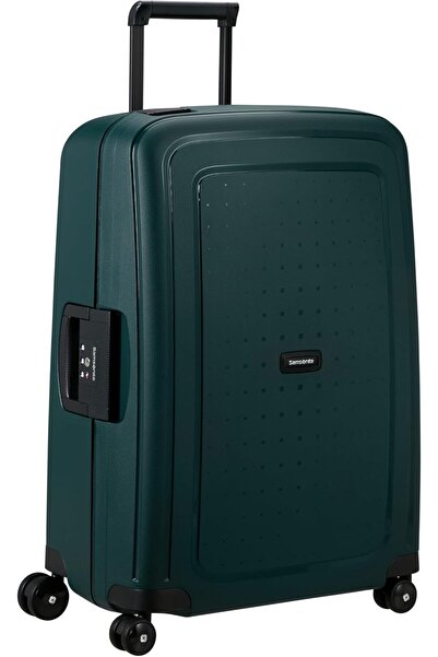 Samsonite S'Cure Spinner 69 cm Dark Green — Medium suitcase, 4 wheels 360°