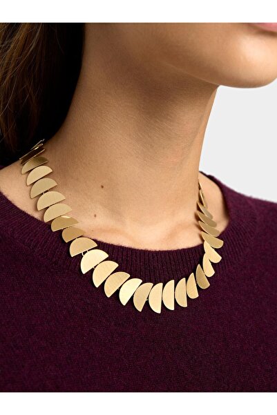 PARFOIS Yarım Daireli Kısa Kolye