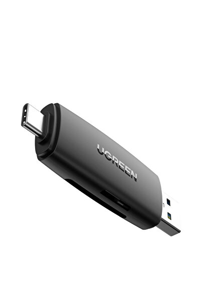 Ugreen USB-C ve USB-A 3.0 SD MicroSD Kart Okuyucu, 80191