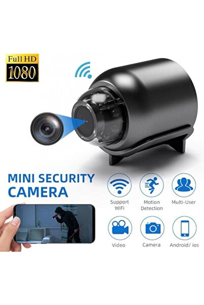 OEM Mini Cameră X5 WiFi, Viziune Nocturna, 1080p, Audio-Video, Foto și Monito...