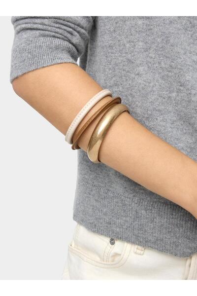 PARFOIS Deri Efektli Bileklik Seti