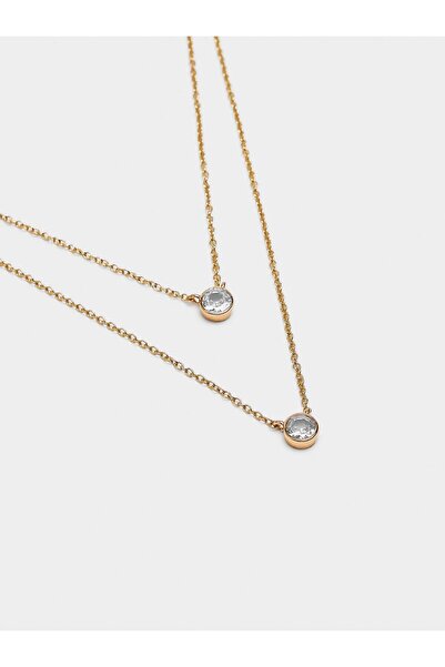 PARFOIS Bağlantılı ve Zirkonlu Kolye Seti