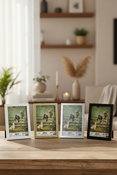 Asya Çerçeve Dekoratif Tokyo 15x21 4 Renk Set Plastik Fotoğraf Çerçevesi