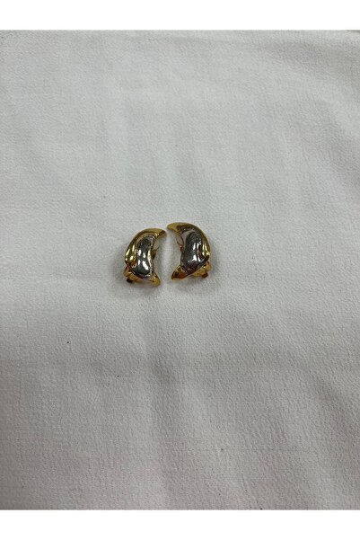 ÇELİKSİLVERTAKI Stylish Magnet Earrings with Clamps for Non-Perforated Ears