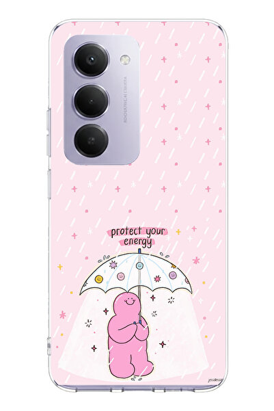 TechTree حافظة سيليكون مطبوع متوافقة مع هاتف Redmi 15 4G بتصميم يحمي طاقتك