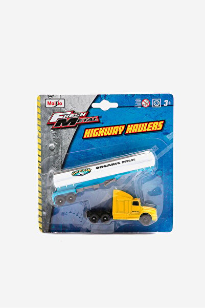 Maisto Highway Haulers Car 20 L x 4 H x 4 W cm, Yellow Combo