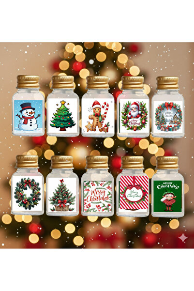 Nilgün Baymış Neva Konsept Hediyelik 50 ml Yılbaşı etiketleri ile birlikte bo...