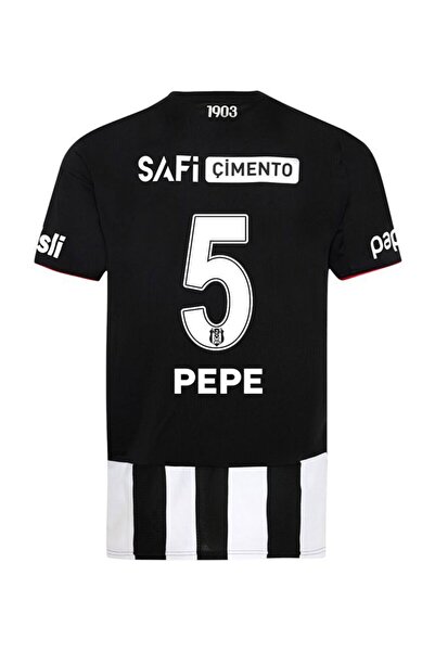 Quaxram PEPE 5 bêşiktâş 25/26 SEZON YETİŞKİN FUTBOL FORMASI ÇUBUKLU