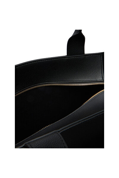 Dkny Women's Handbag Blk/Gold BGD R53AAR57