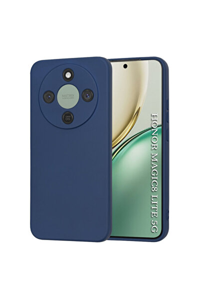 Techsuit Husă din silicon SoftFlex pentru Honor Magic8 Lite, bleumarin