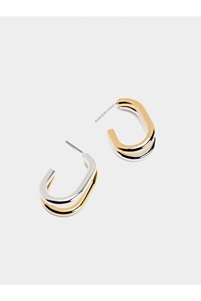 PARFOIS Çift Renkli Küpe