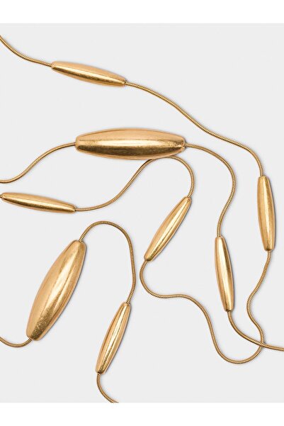 PARFOIS Metal Detaylı Uzun Kolye