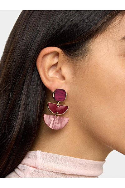 PARFOIS Geometrik Uzun Küpe