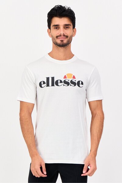 Ellesse Men Sportswear Fit Short Sleeve Outdoor T-Shirt, White