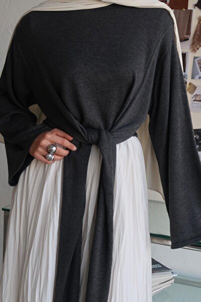 Moca Yulia Knitwear Sweater Anthracite