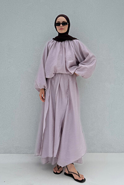 Moca Cosey Asimetrik Etek Lila