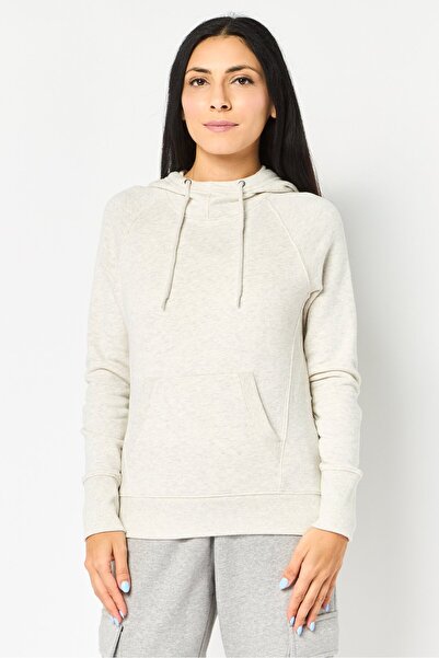 Champion Women Sportswear Fit Long Sleeve Outdoor Sweatshirt, Light Grey