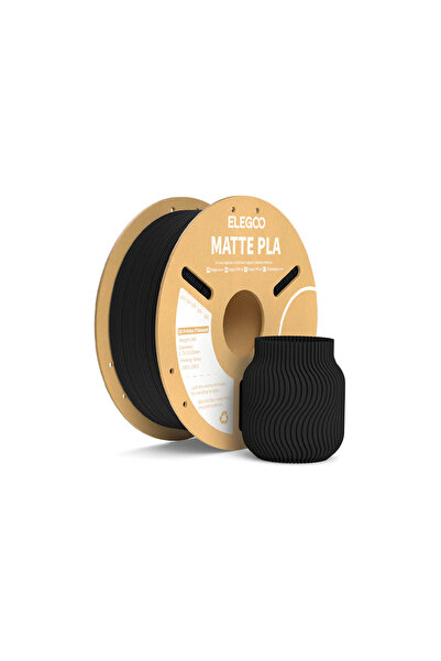 ELEGOO PLA Matte Filament Siyah