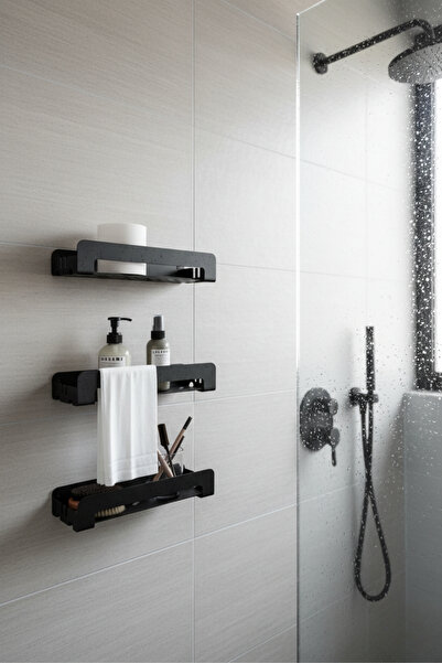 Grandmix Suport șampon pentru duș, Suport săpun pentru baie, 1 bucată, 30 cm