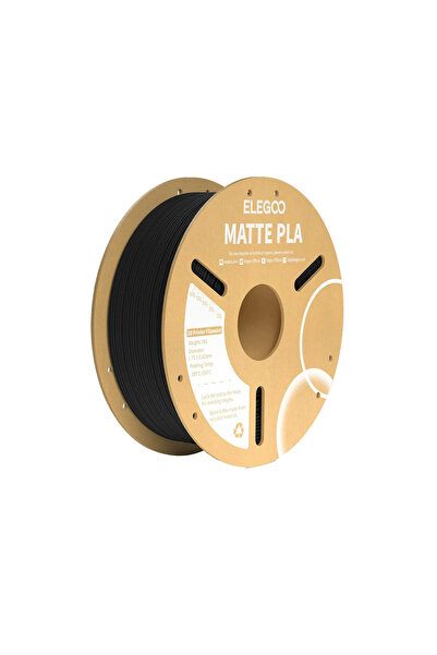 ELEGOO PLA Matte Filament Siyah