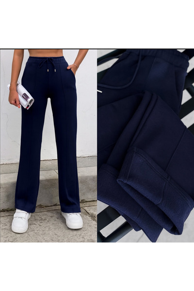 aselon Women's Modal Fabric with Fleece Inside, Thick Bottom, Sweatpants, Loo...