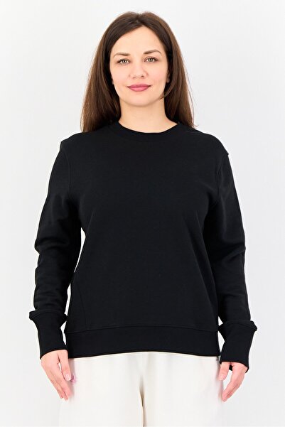 Champion Women Sportswear Fit Long Sleeve Outdoor Sweatshirt, Black
