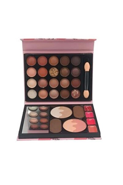 BEAUTY AND HEALTH لوحة مكياج - مجموعة ألوان نابضة بالحياة بلمسات نهائية مطفية...