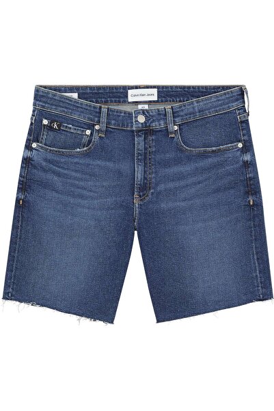 Calvin Klein MID-THIGH SHORT Erkek mavi Şort