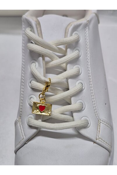 Melkady Aksesuar Melkady 1304D - Heart Letter Themed Bag, Zipper, Shoe Orname...