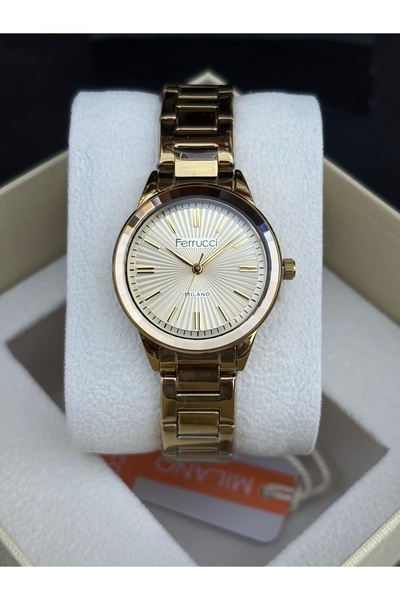 Ferrucci Milano Kadın Kol Saati Su Geçirmez Makine Garantili