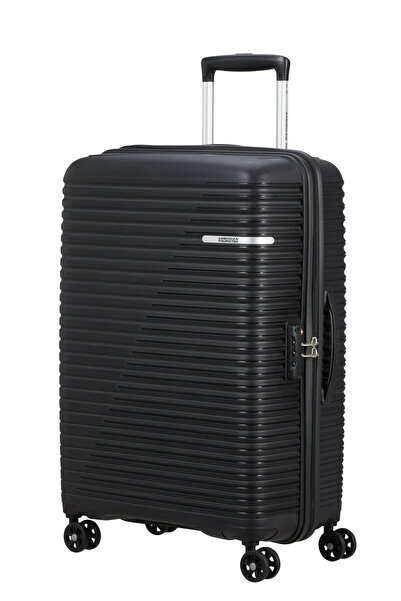 American Tourister LIFTOFF-903 Troller Extra Large Black Suitcase - 79/29, 4 H-Spin wheels
