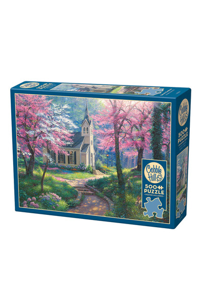 Cobble Hill Îmbrățișarea primăverii - Puzzle de 500 de piese